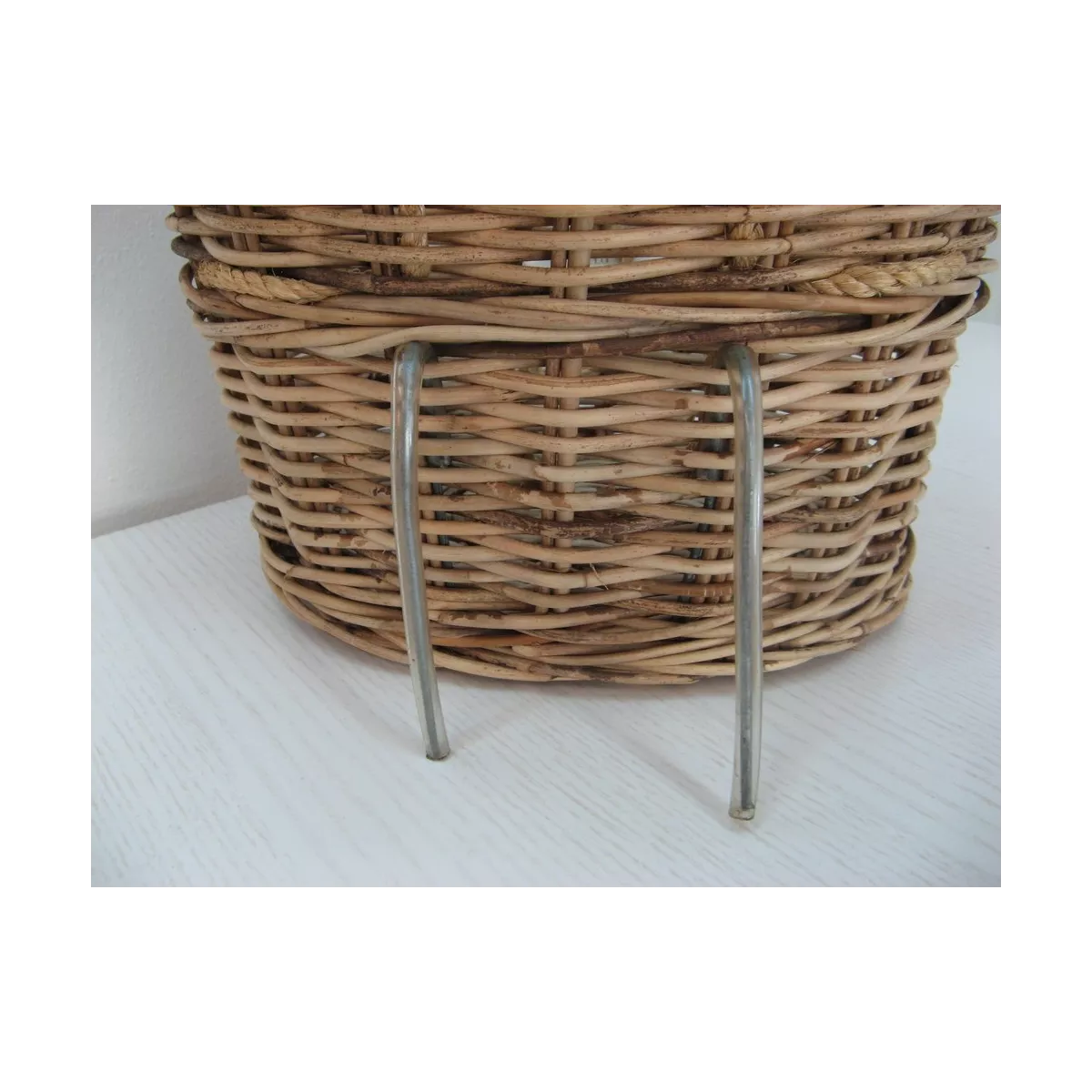 Panier en Rotin pour Velo