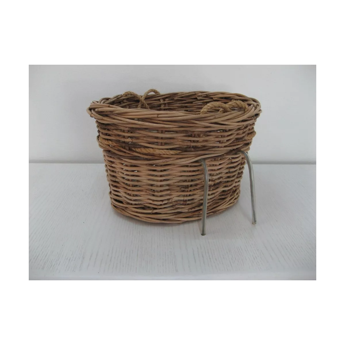 Panier en Rotin pour Velo