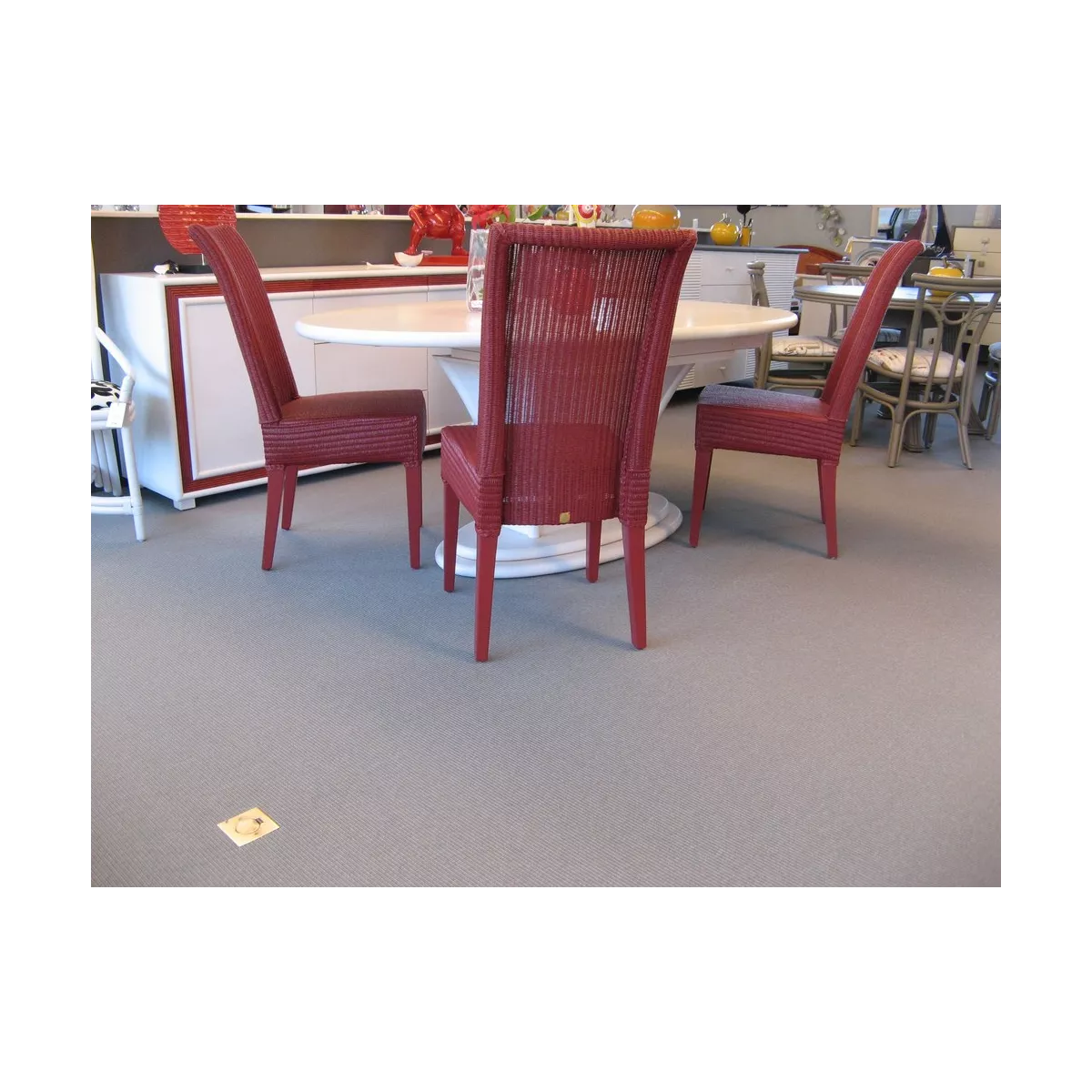 Table Talia Ovale Blanc