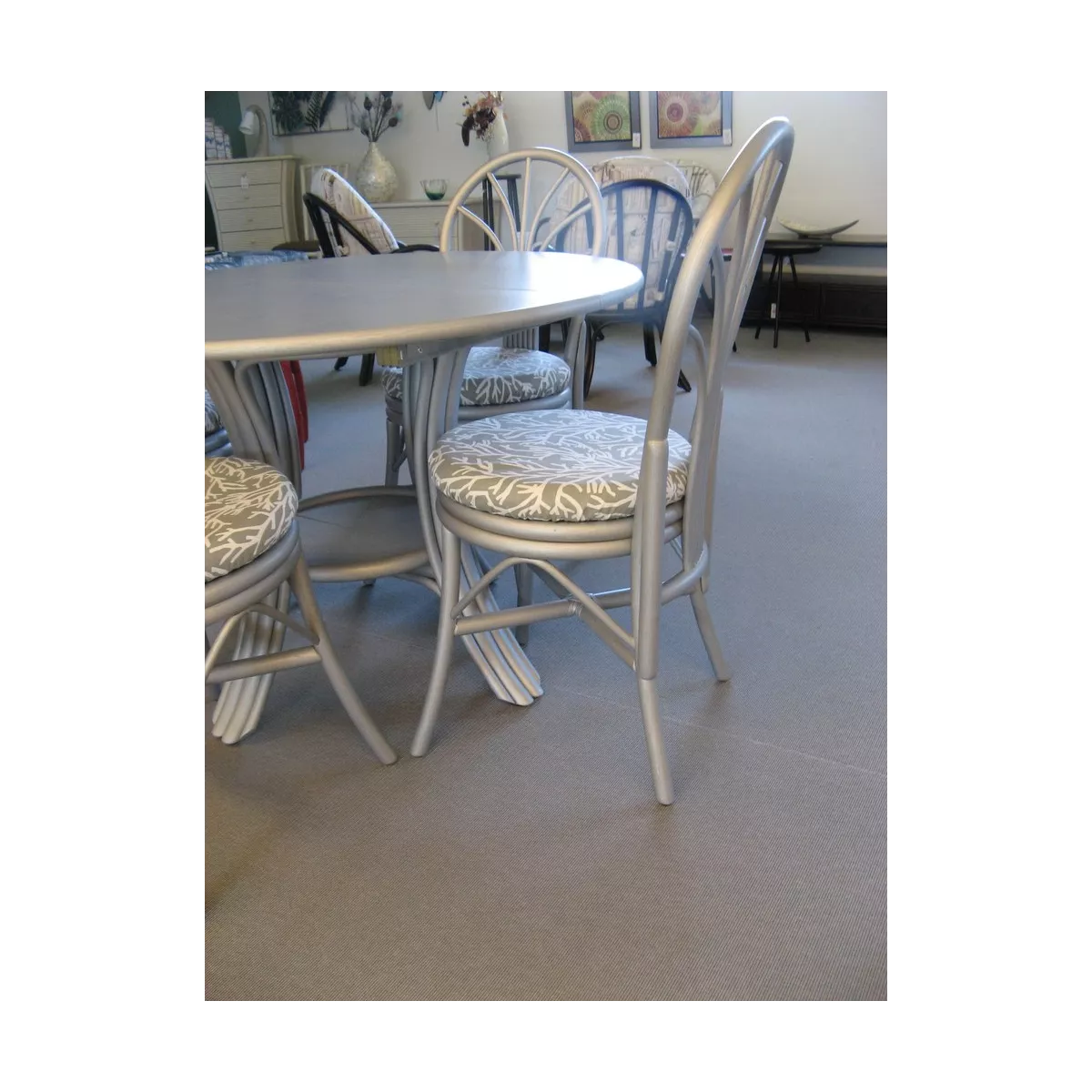 Chaise Kos Argent