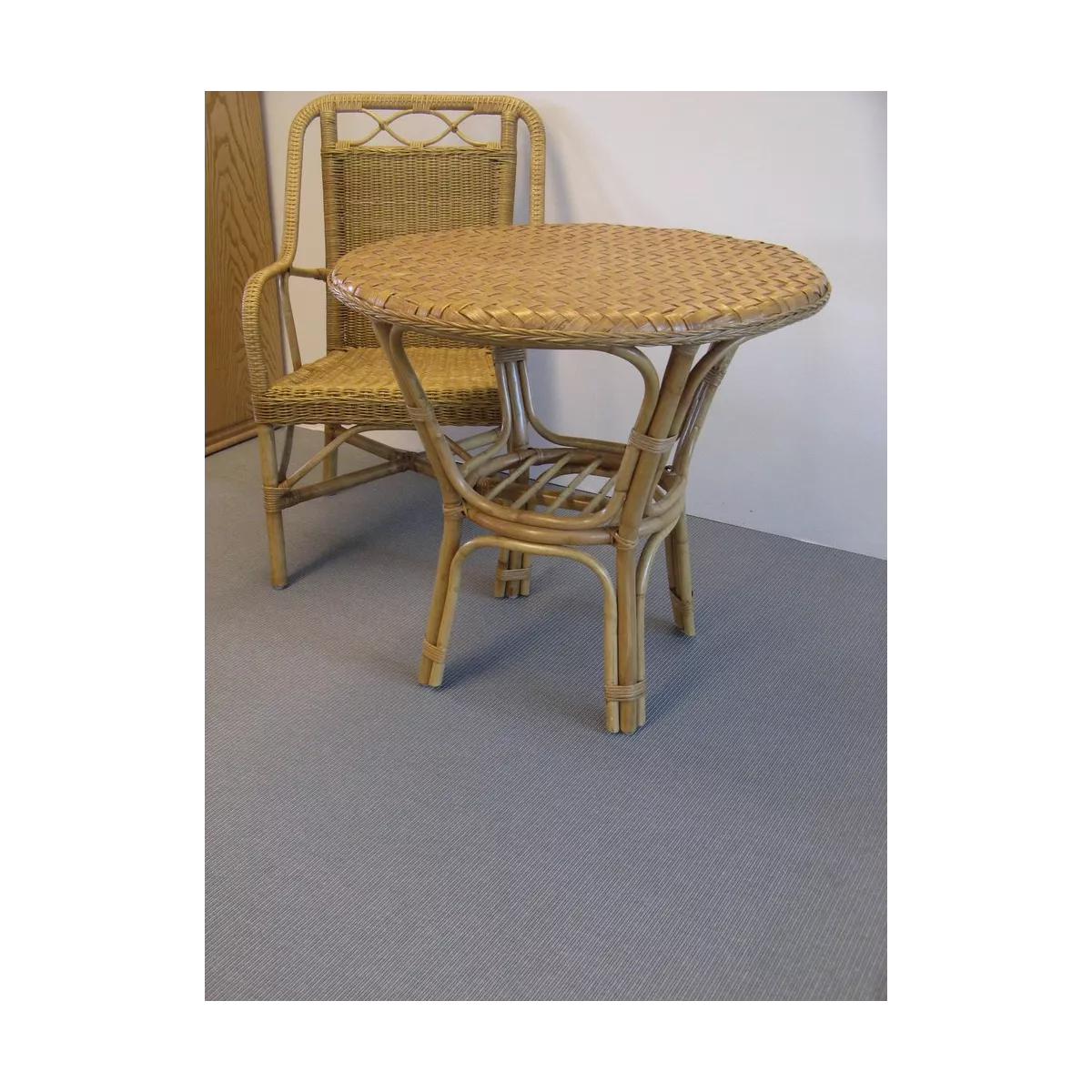 Table Calcutta Noisette Diam 76 cm