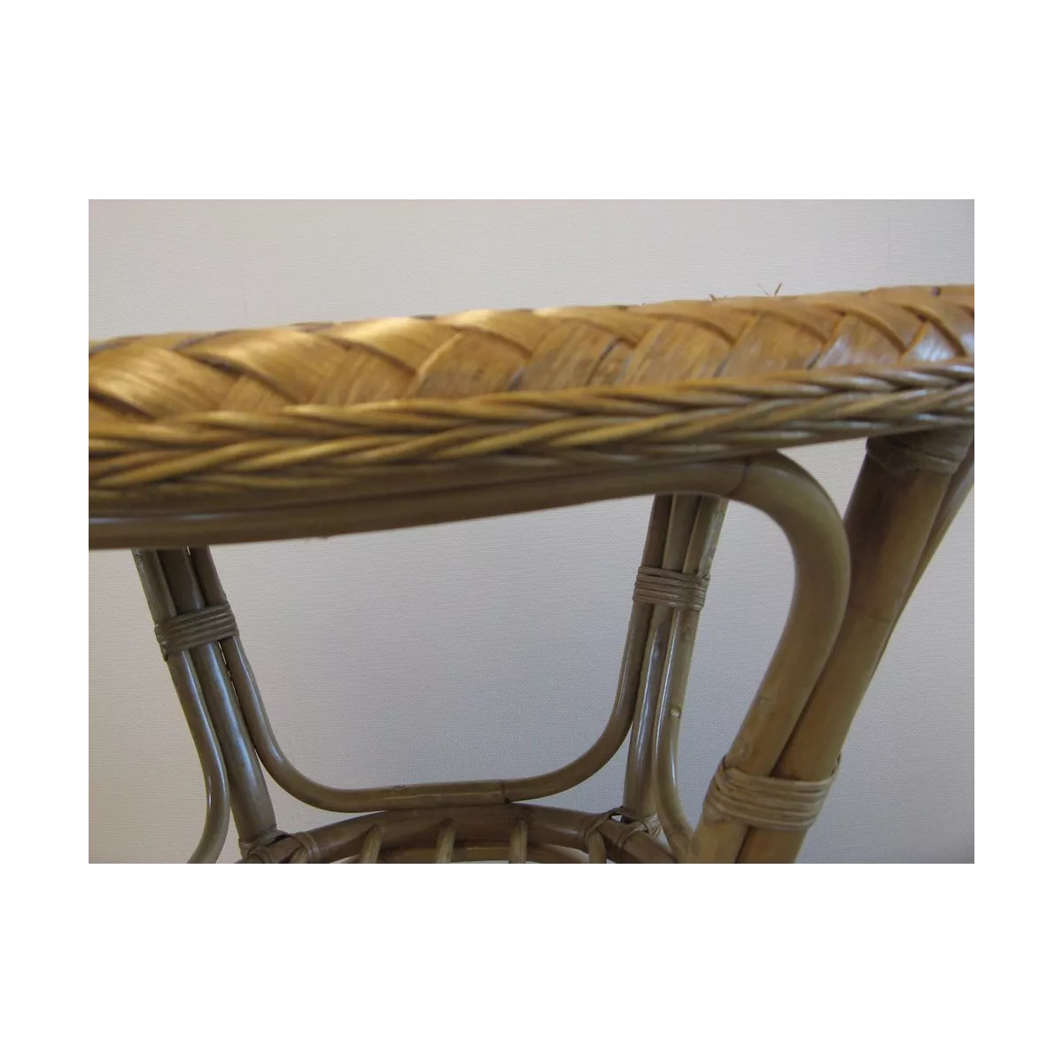 Table Calcutta Noisette Diam 76 cm
