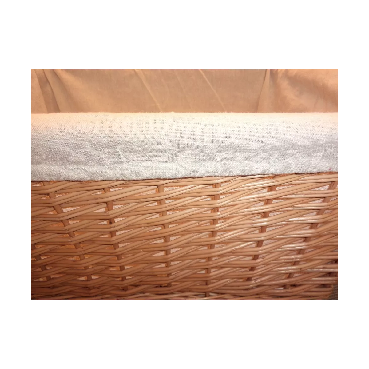 Casier Osier Naturel 48x36