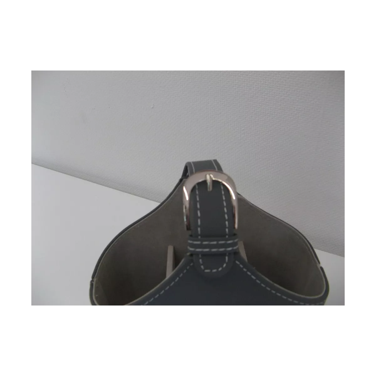 Porte télécommandes Panier Gris