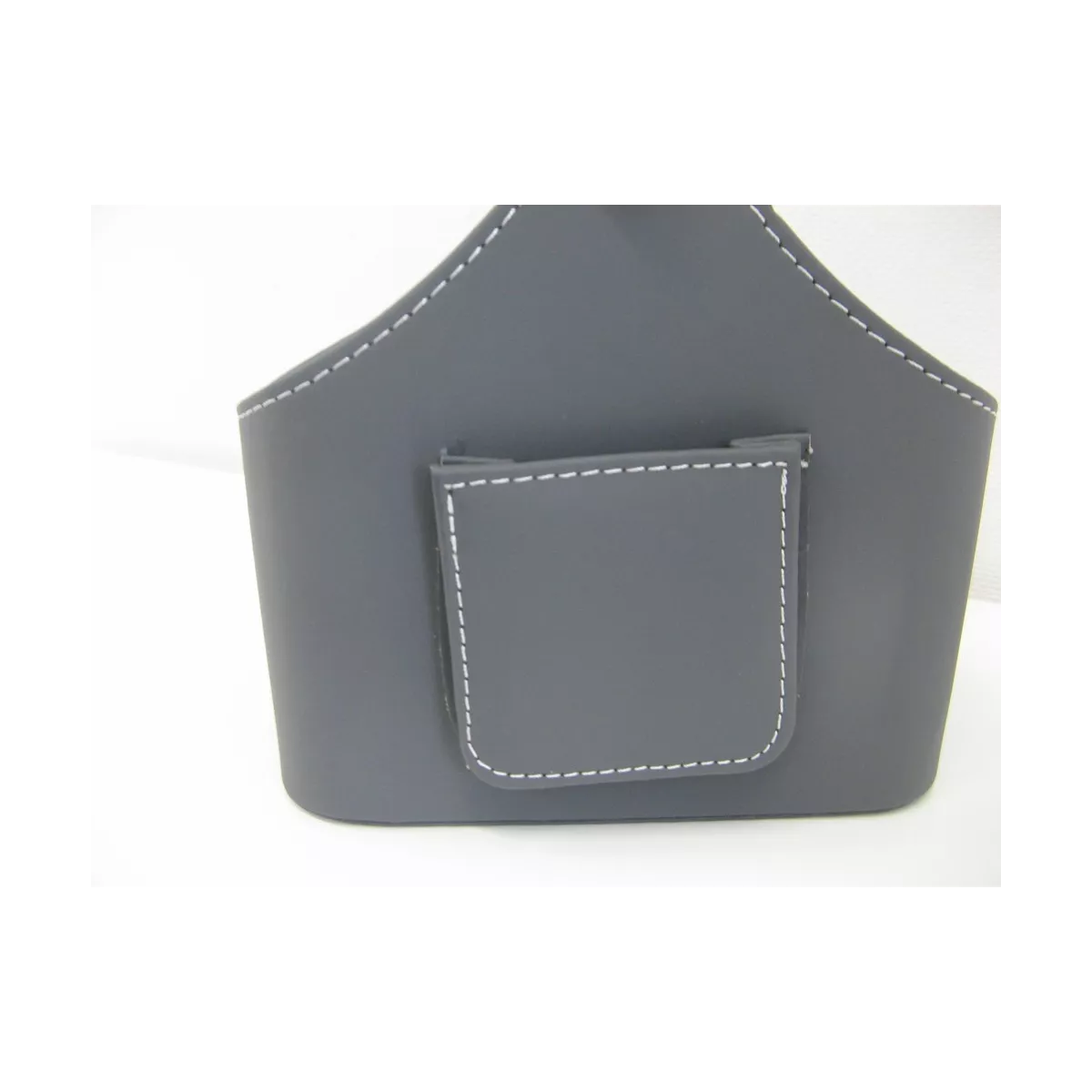 Porte télécommandes Panier Gris