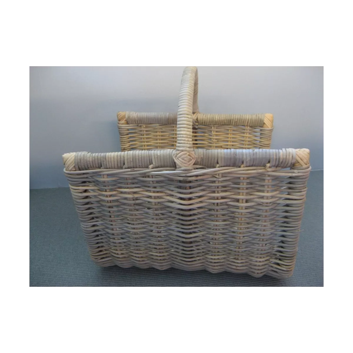 Panier à Bois Kubu Anse Renforcée Fer
