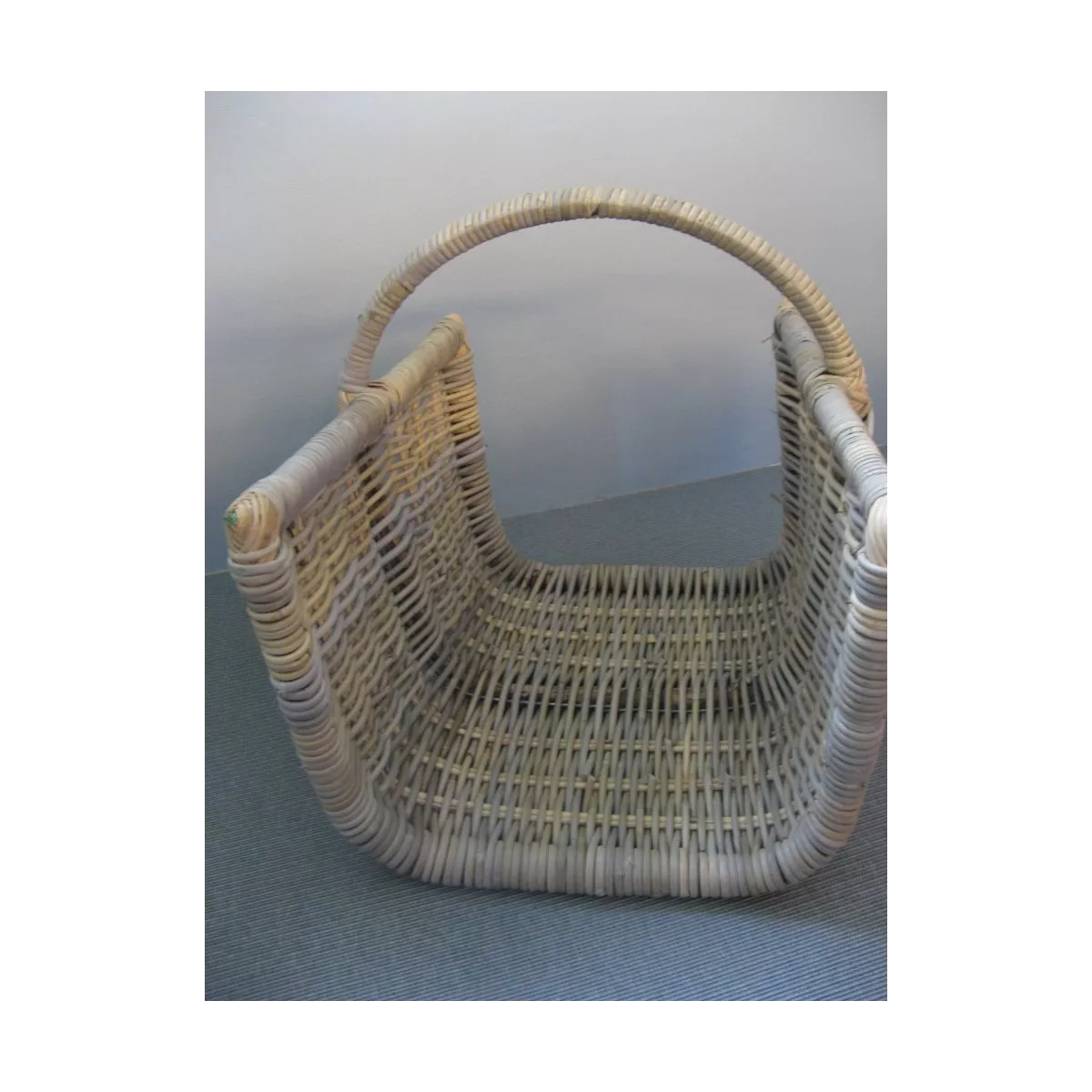 Panier à Bois Kubu Anse Renforcée Fer