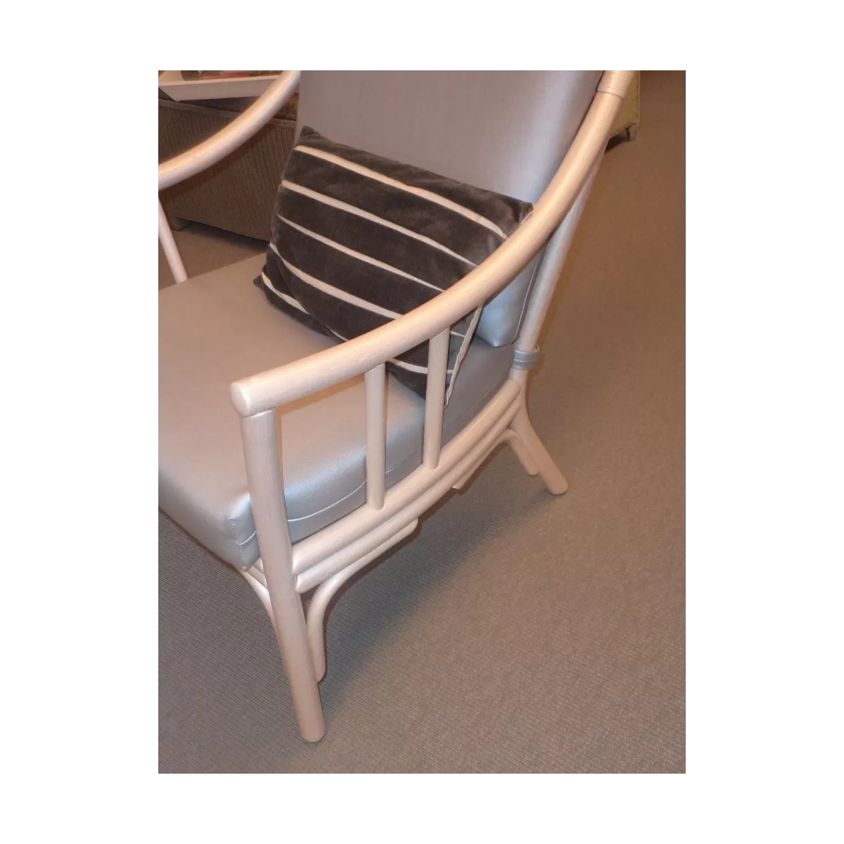 Salon Rotin Rome Nacre