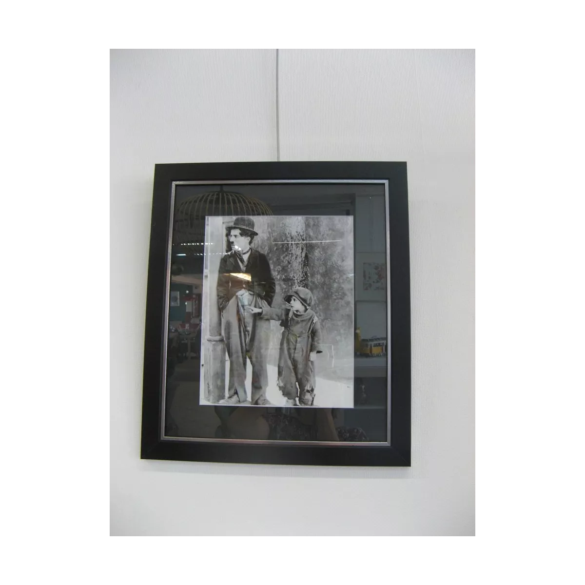 Tableau Image Charlot Le Kid 40x46