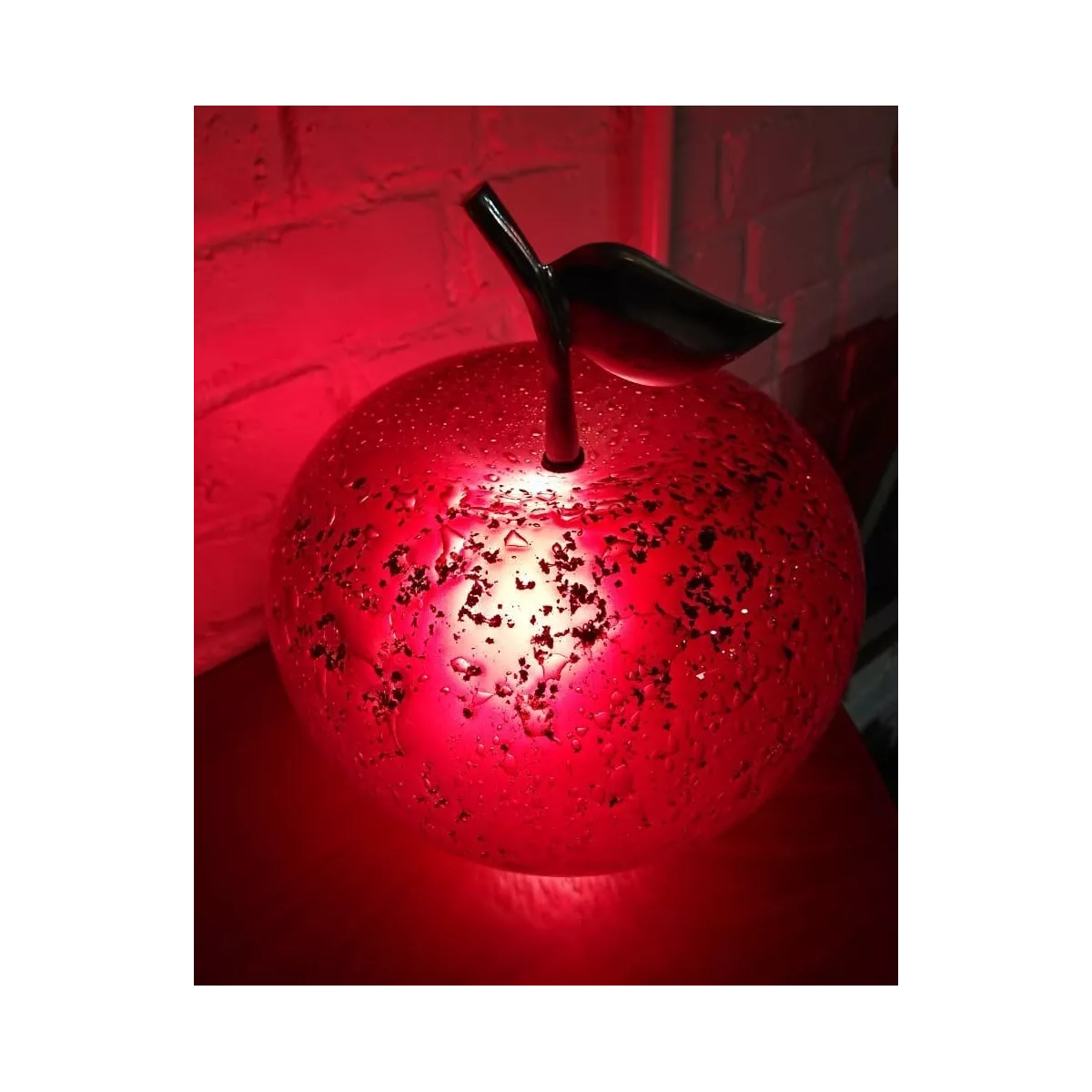 Lampe Pomme Rouge 24x24