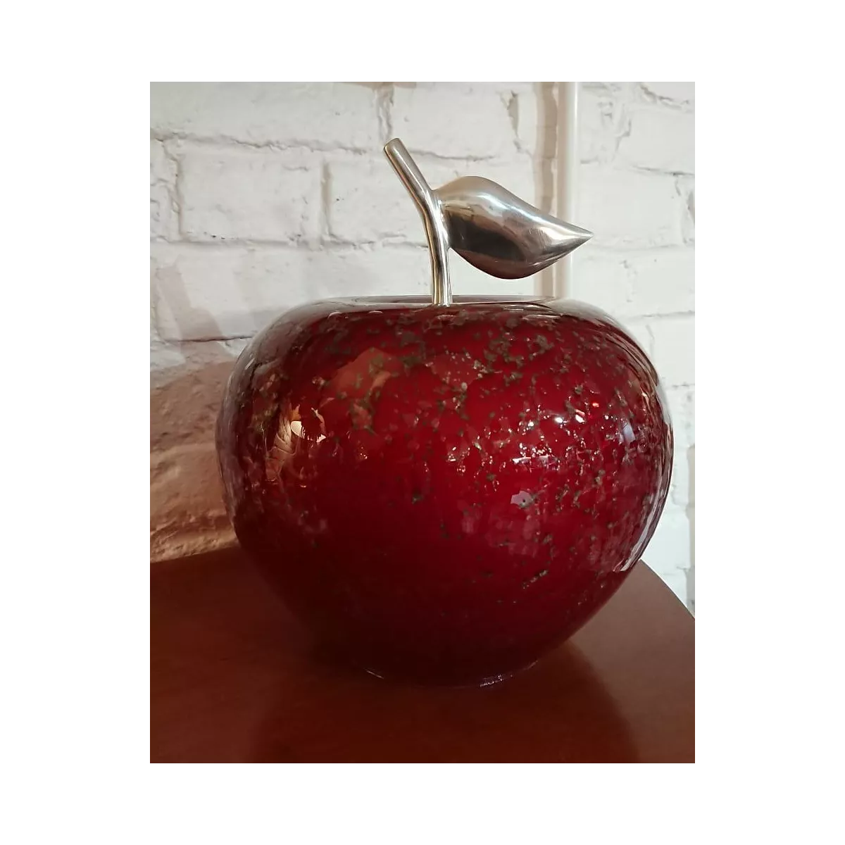 Lampe Pomme Rouge 24x24