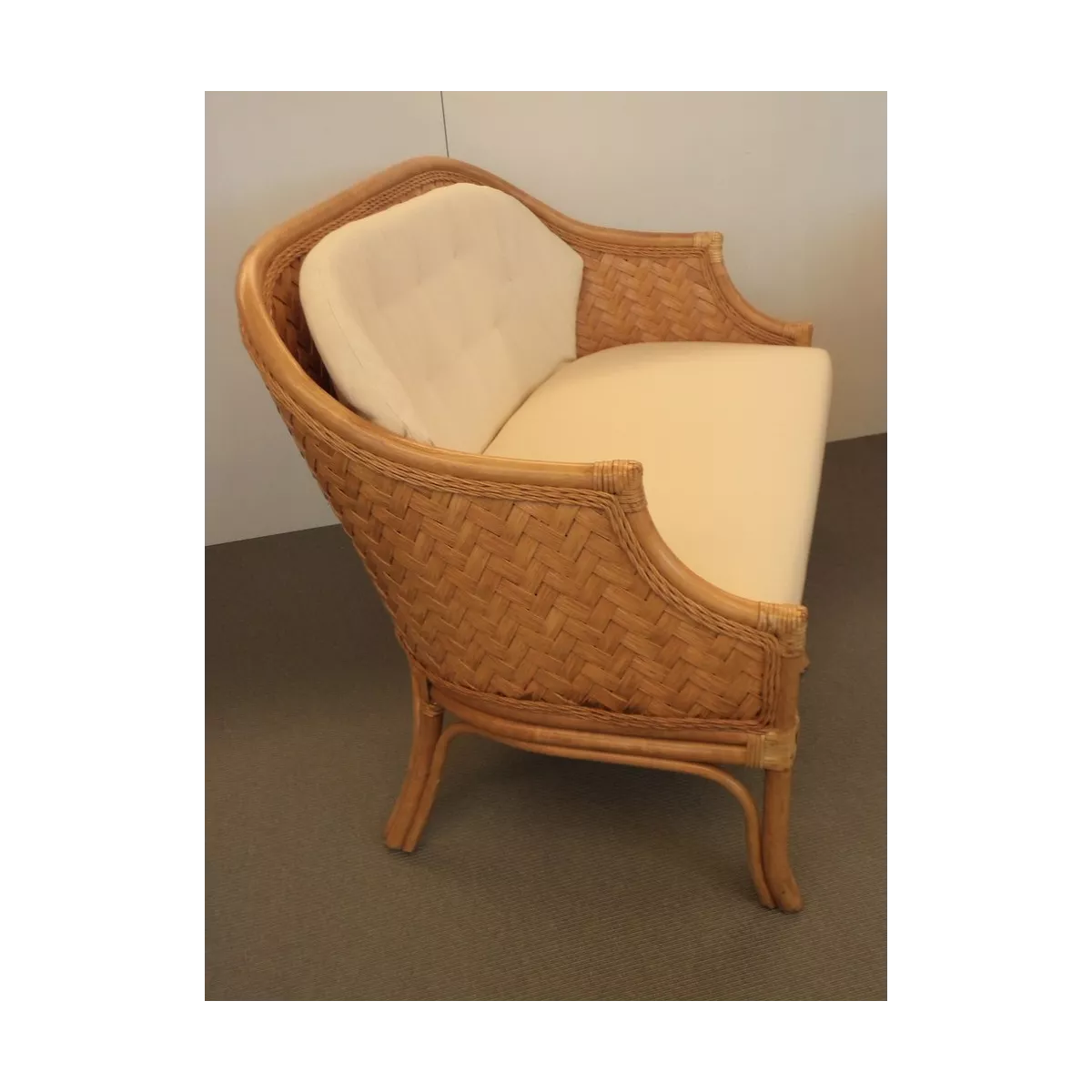 Salon Calcutta Canapé 2P + 1 fauteuil