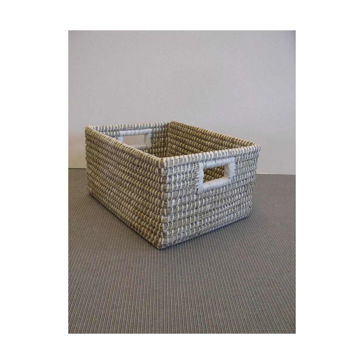 Casier en Jonc rectangulaire 45x35