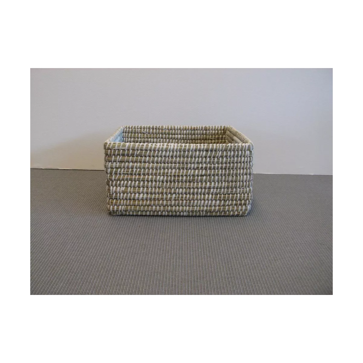 Casier en Jonc rectangulaire 45x35
