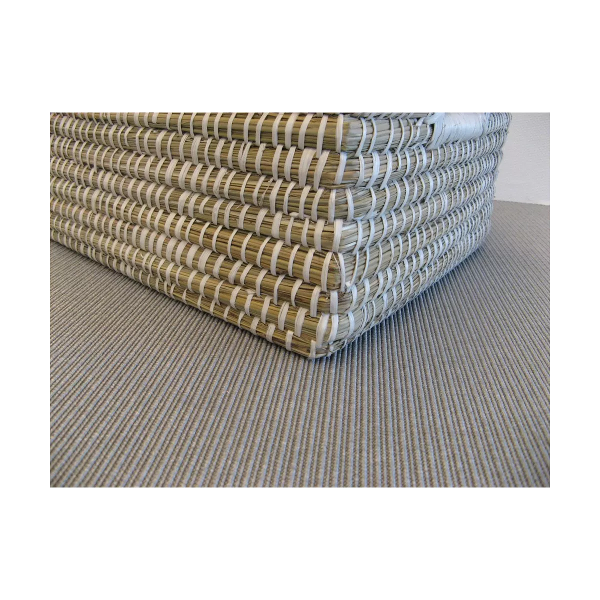 Casier en Jonc rectangulaire 40x30