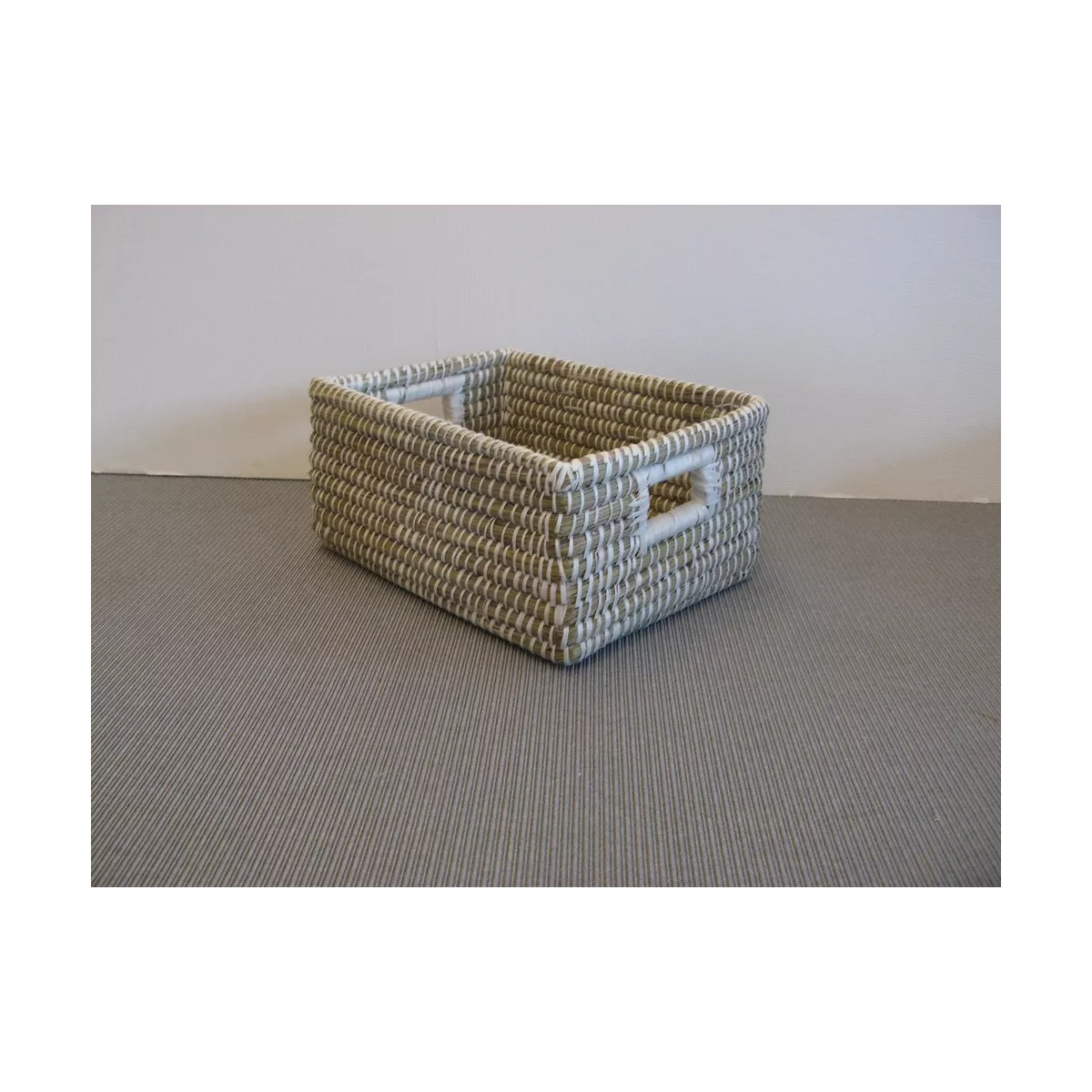 Casier en Jonc rectangulaire 40x30