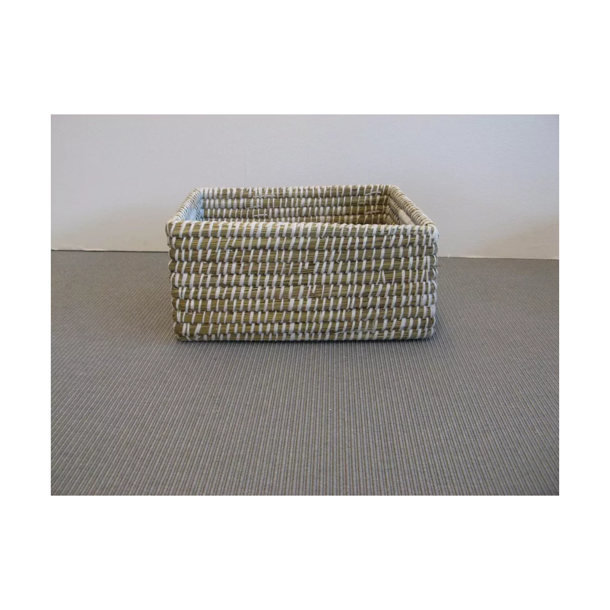 Casier en Jonc rectangulaire 40x30