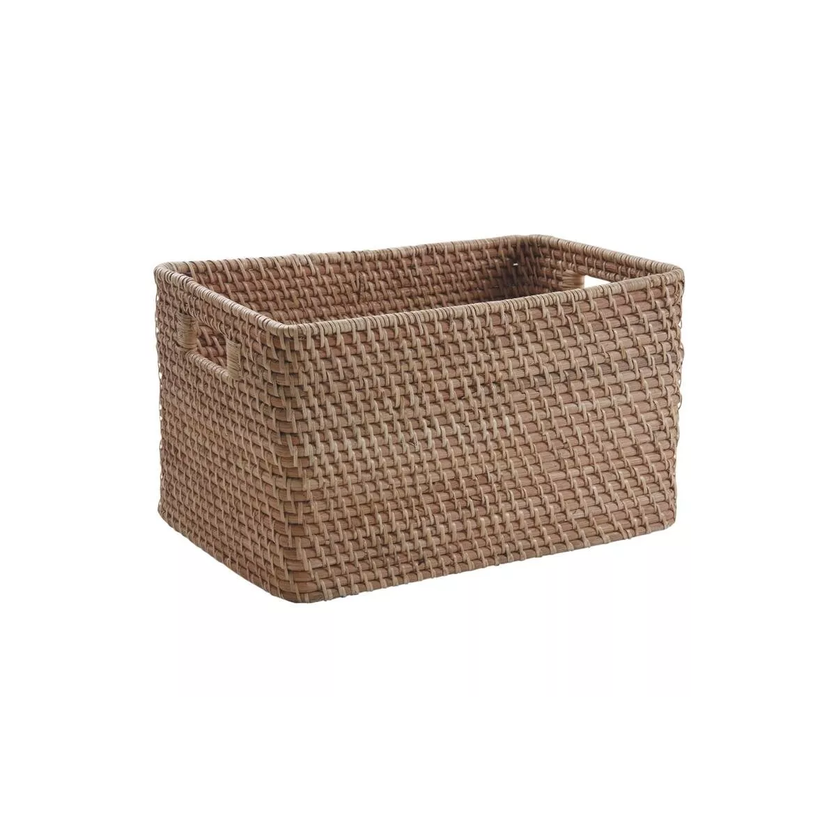 Casier Rotin naturel 38x26