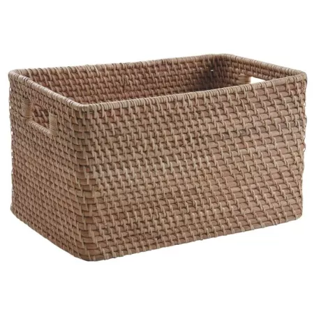 Casier Rotin naturel 38x26