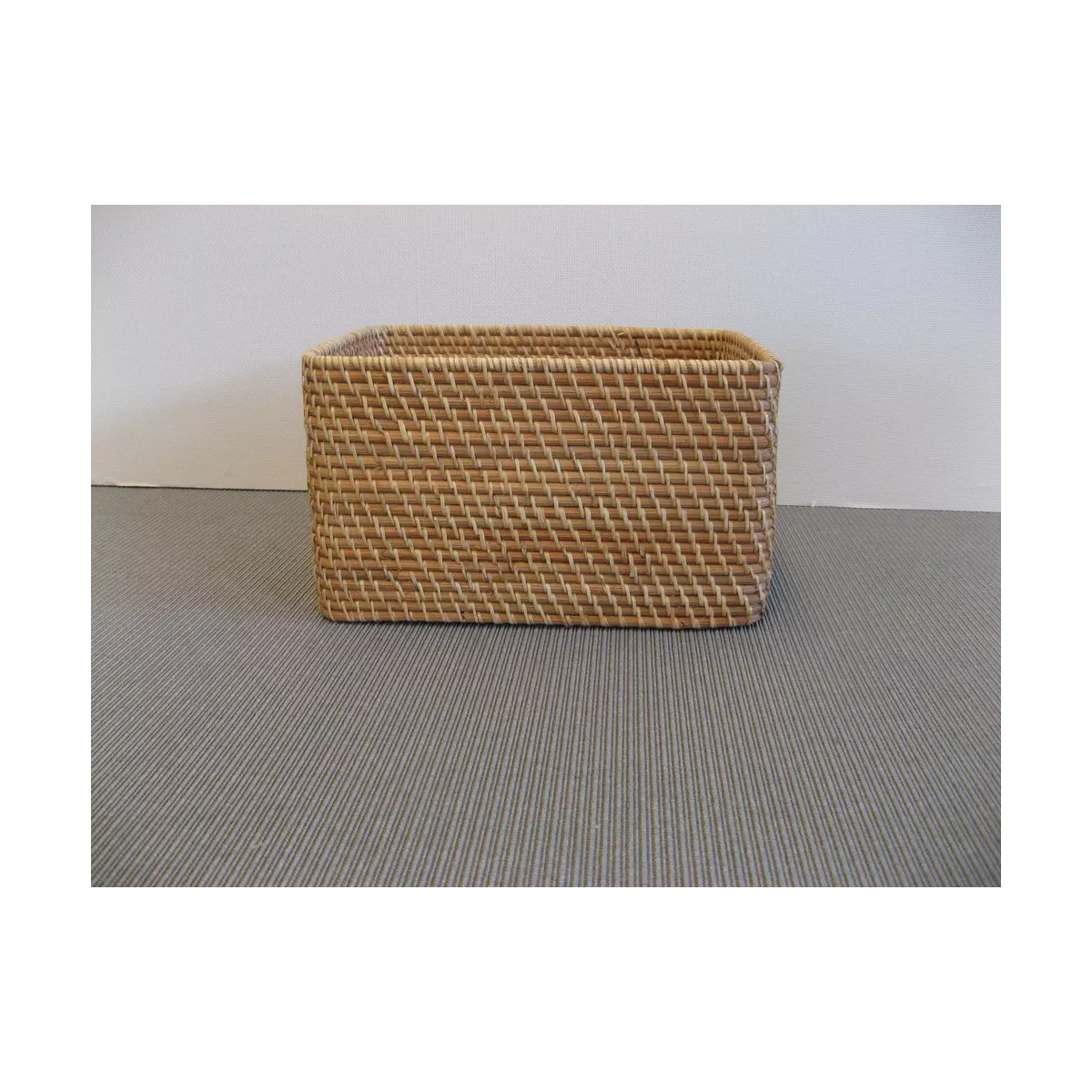 Casier Rotin naturel 38x26