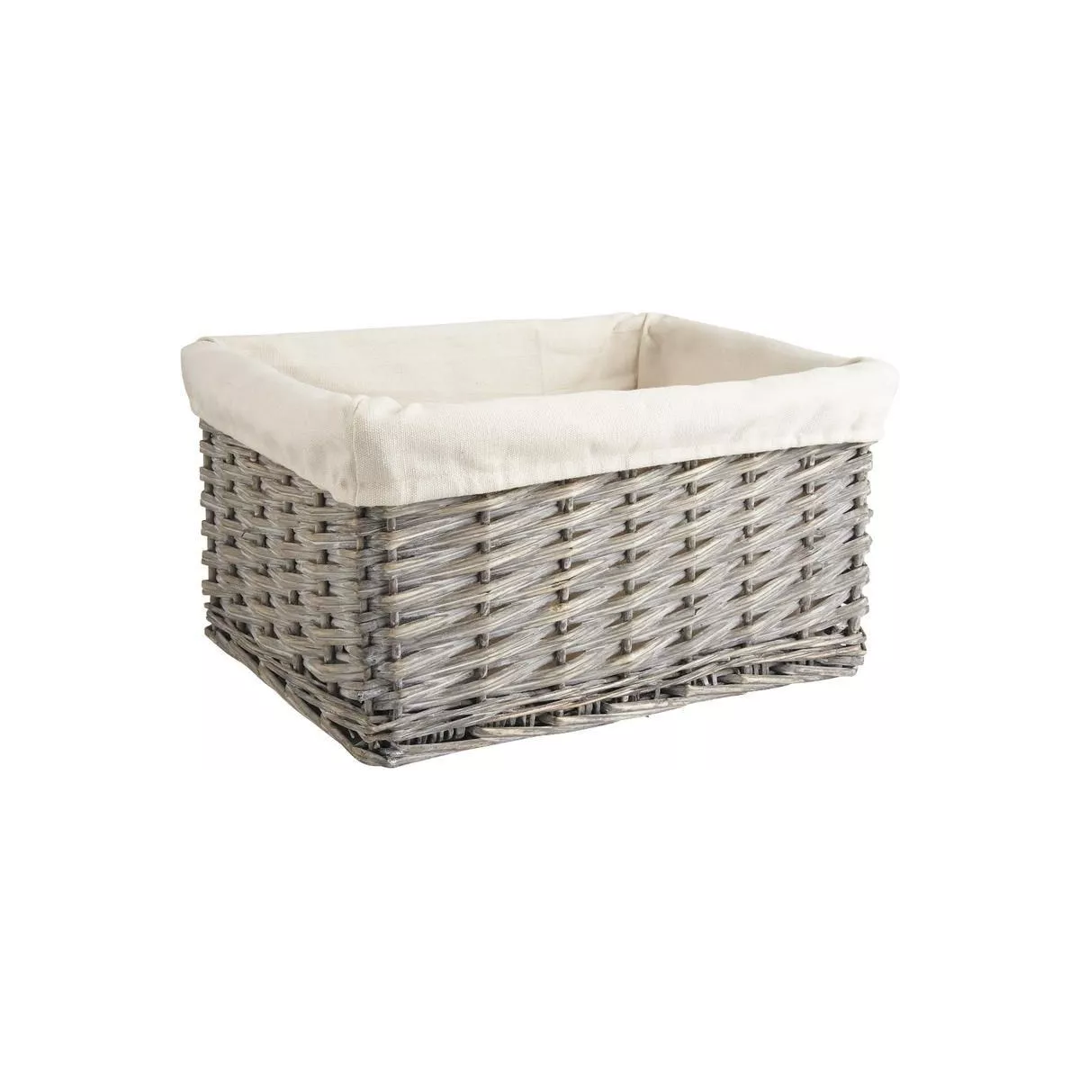 Casier Osier gris 48x36