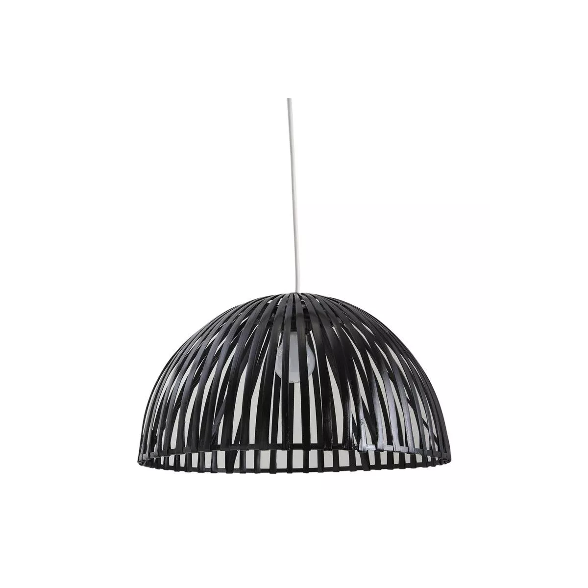 Suspension Bambou Noir 40x40