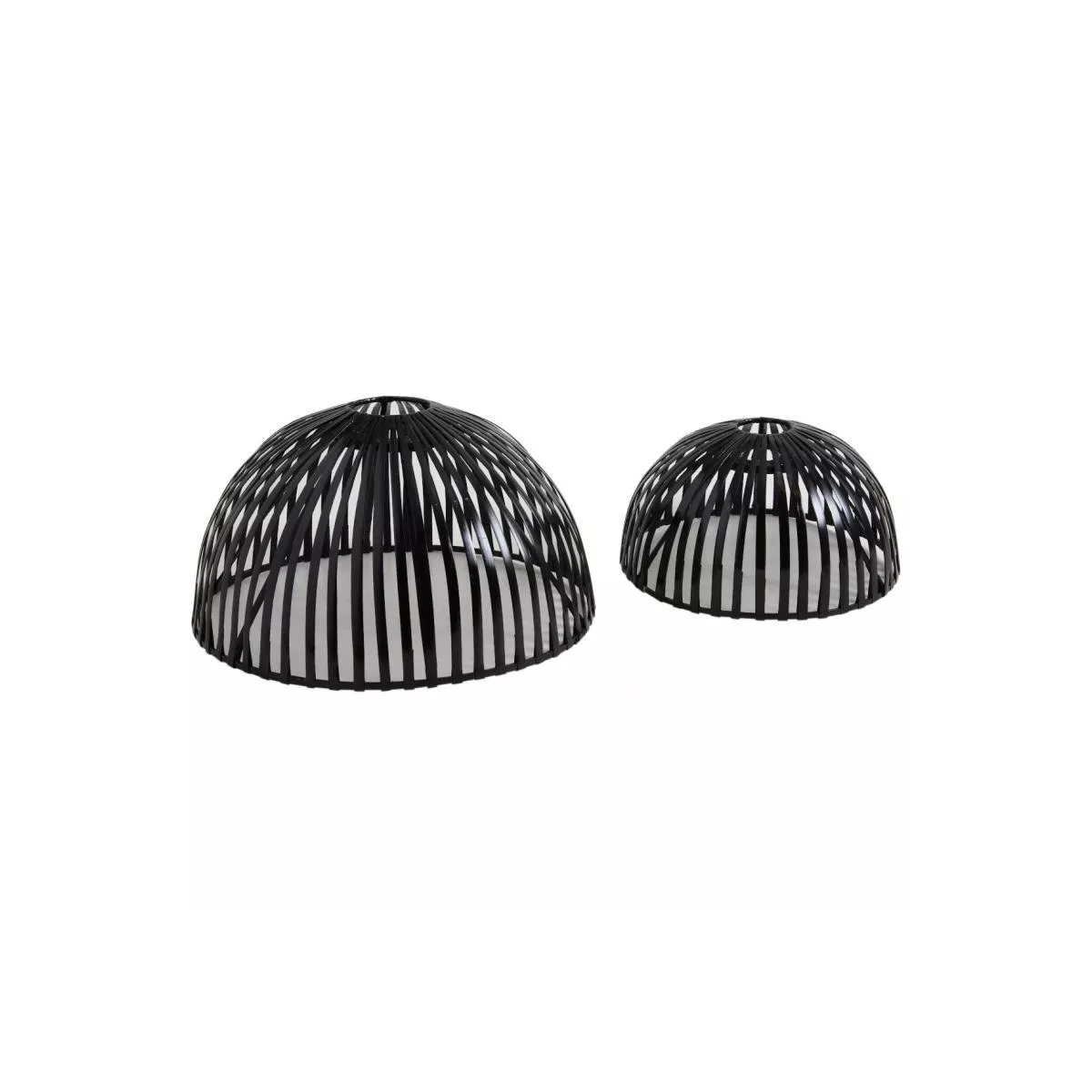 Suspension Bambou Noir 40x40