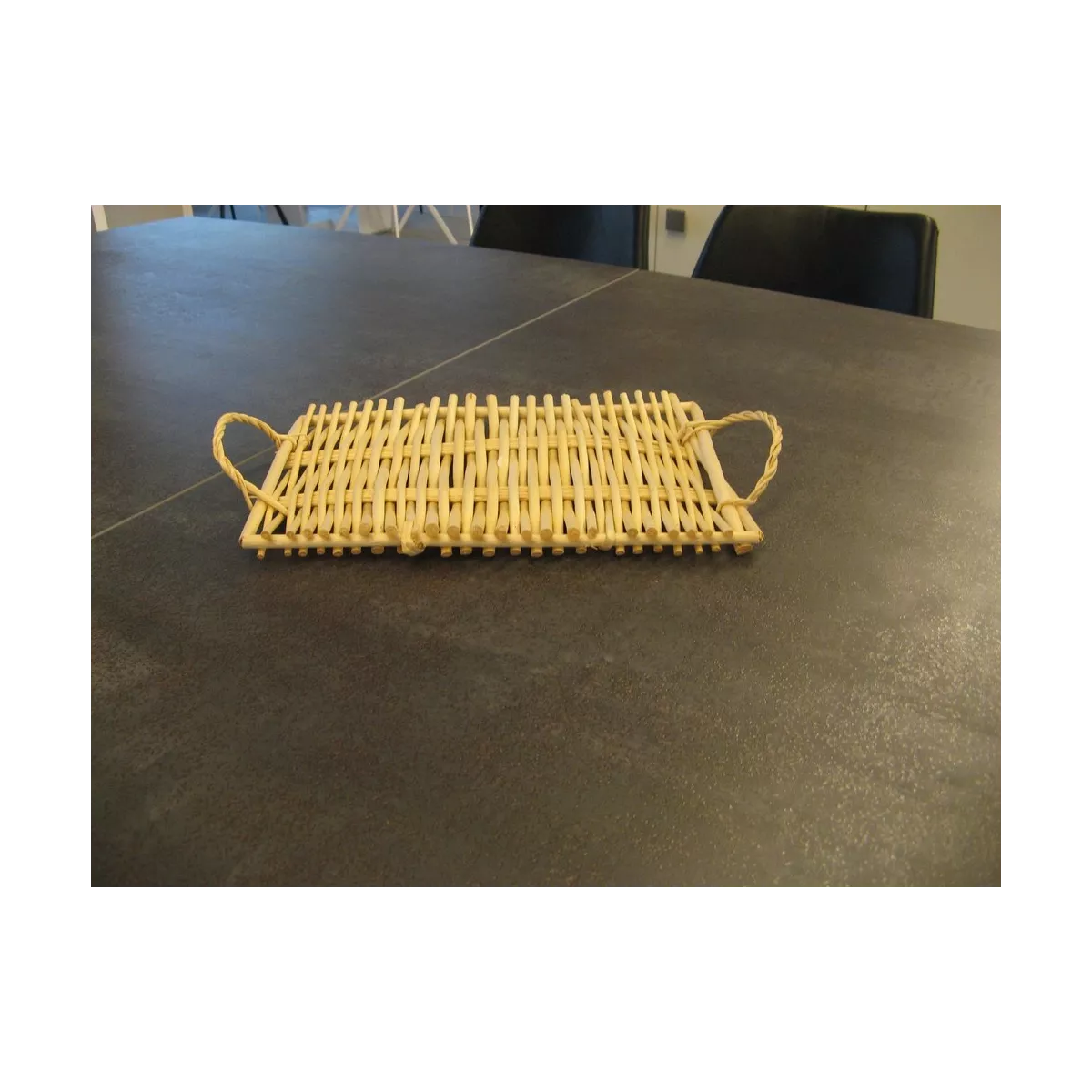 Plateau en osier 30x22