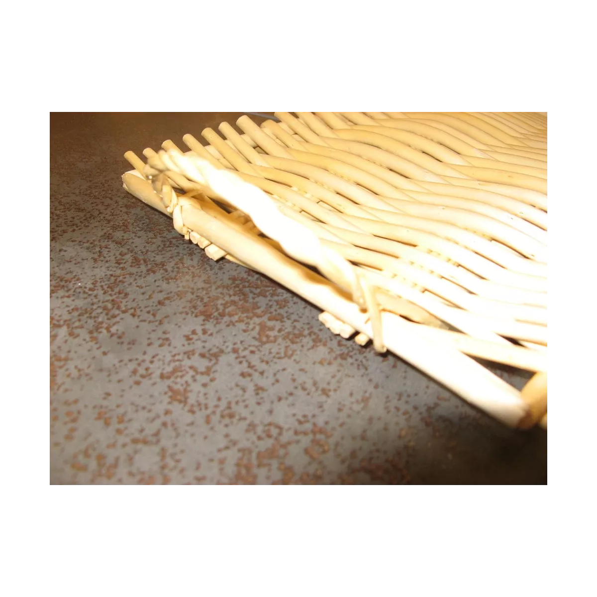 Plateau en osier 30x22