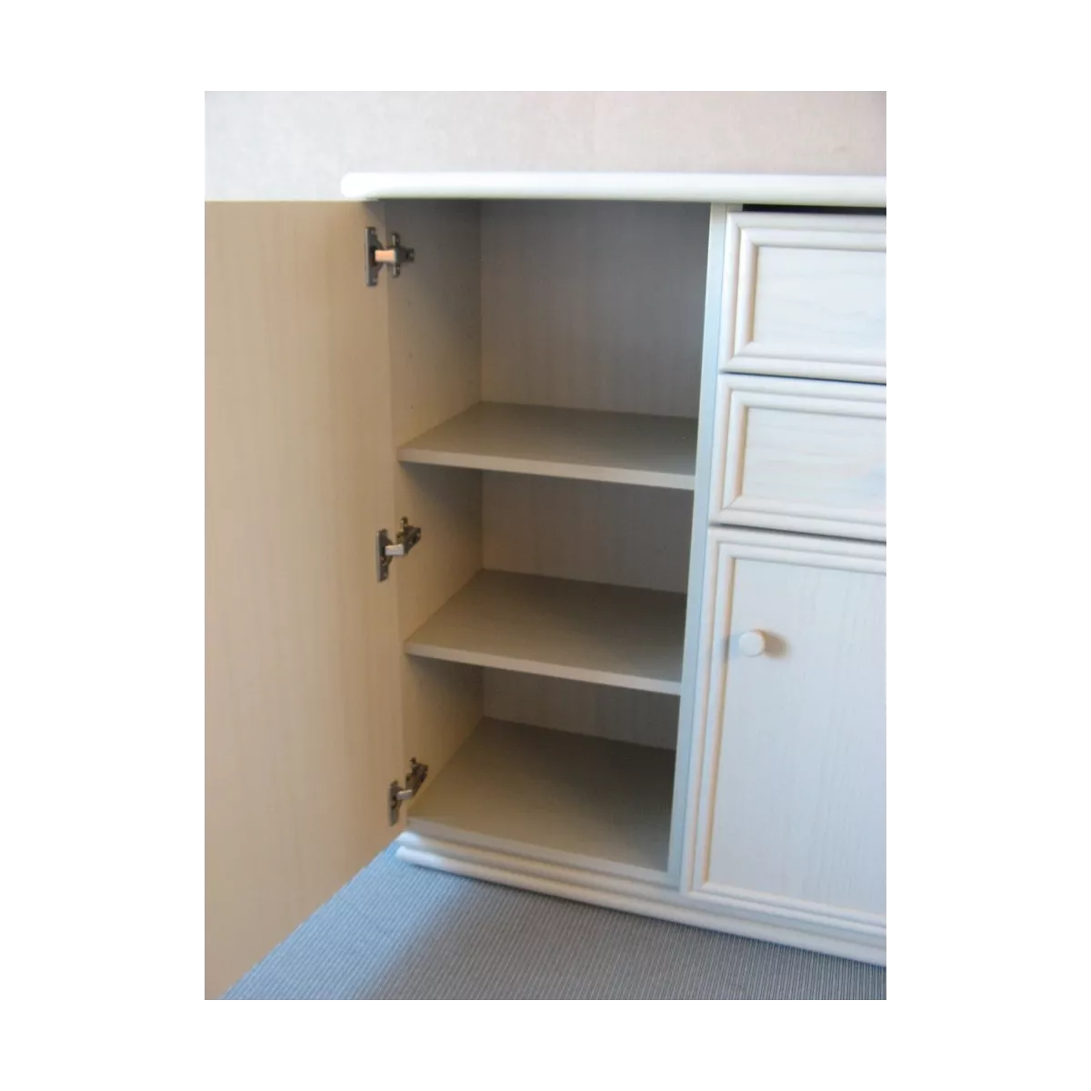 Meuble Delos 87x39 : 2 Portes et 2 Tiroirs Perla