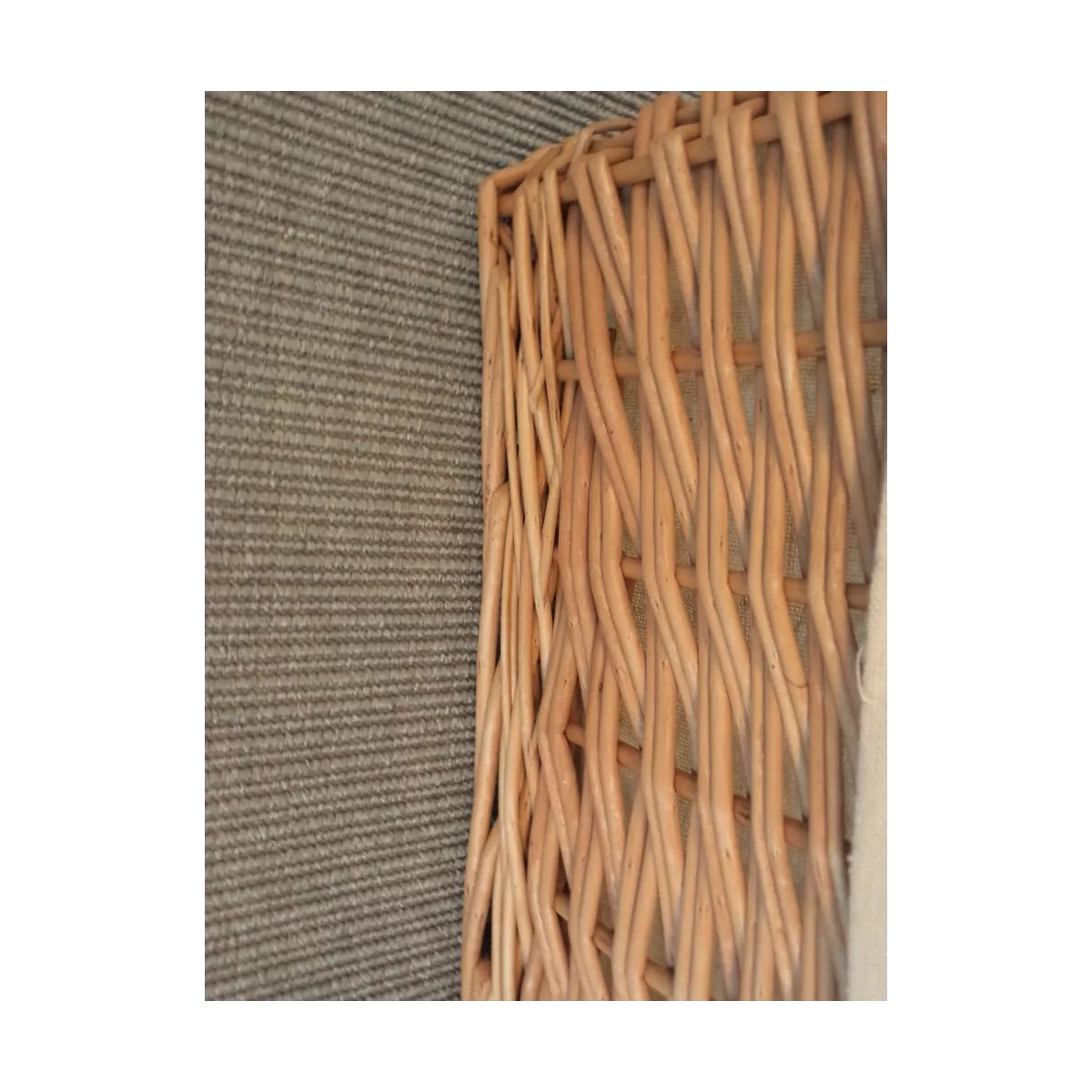 Casier Osier Naturel 34x26