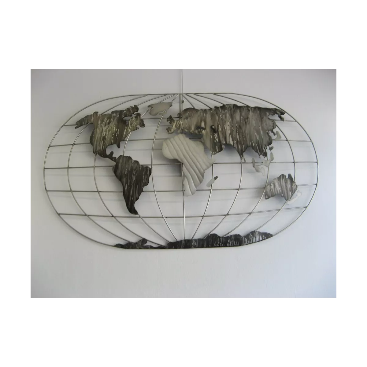 Décoration Murale Mappemonde 120x75