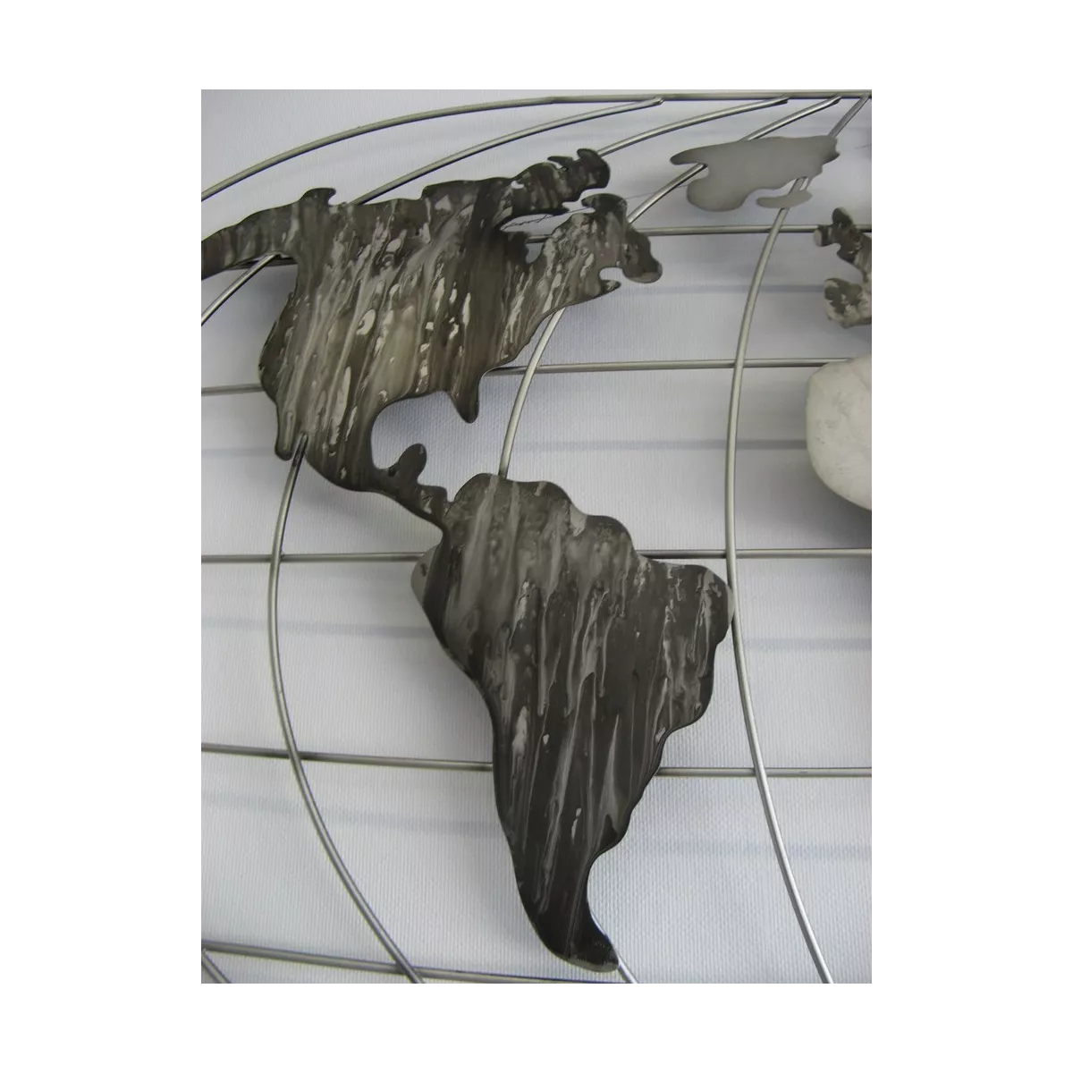 Décoration Murale Mappemonde 120x75