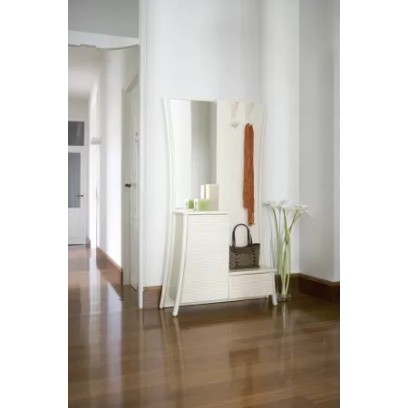 Vestiaire d'entrée Zante Blanc