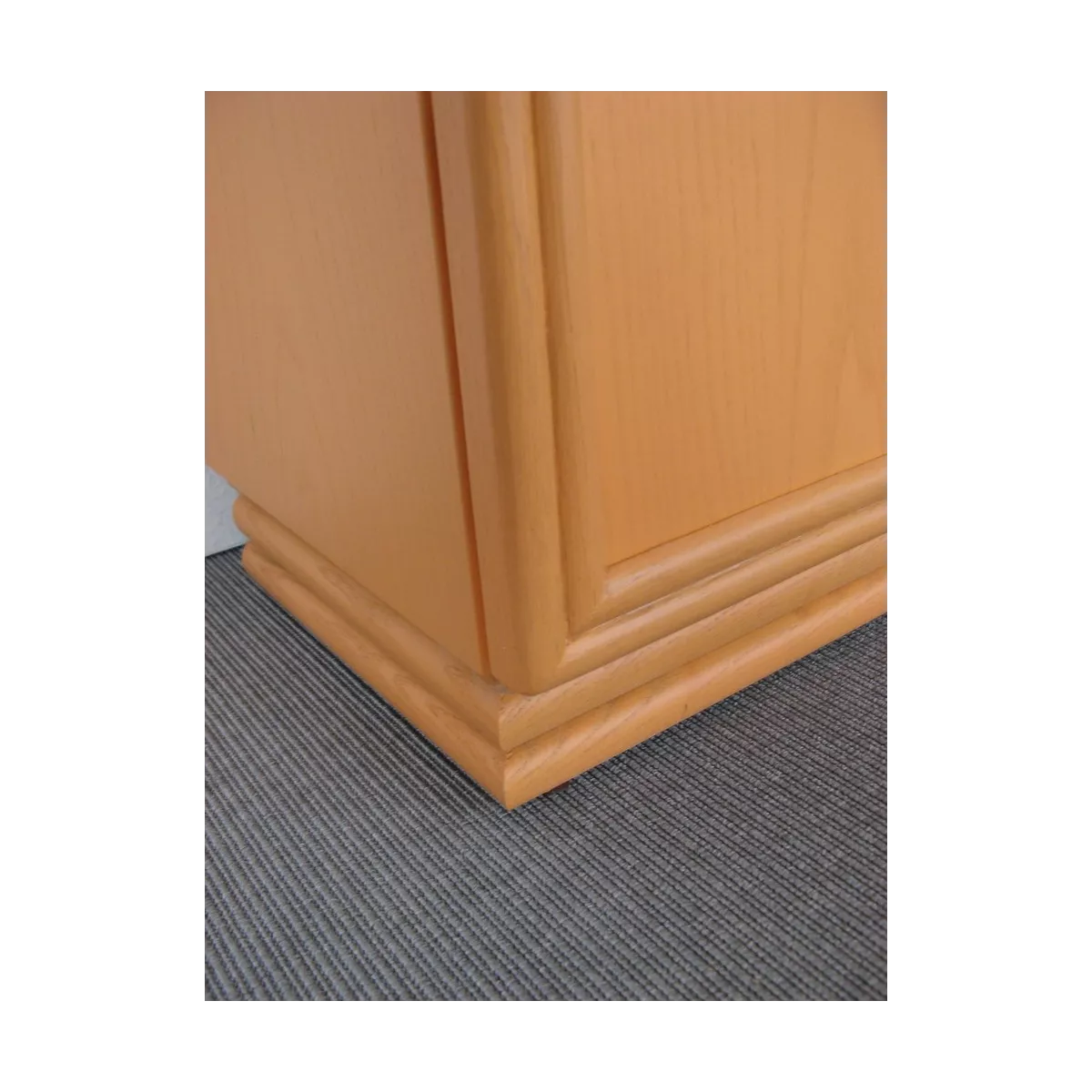 Meuble Zante 87x34 : 2 Portes et 2 Tiroirs Orange