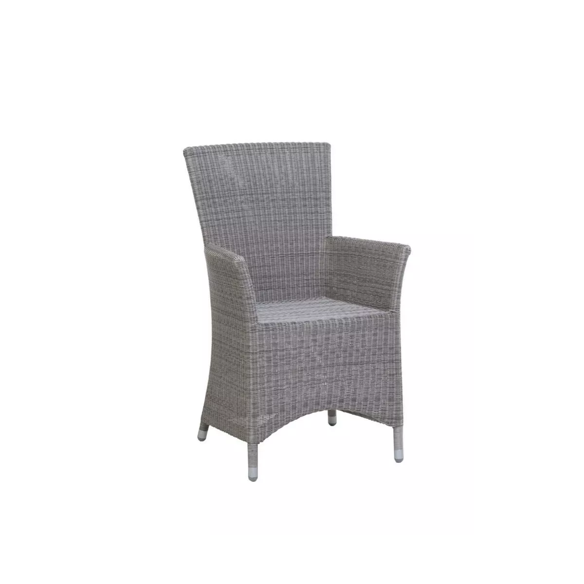 Fauteuil Nevis Résine Gris