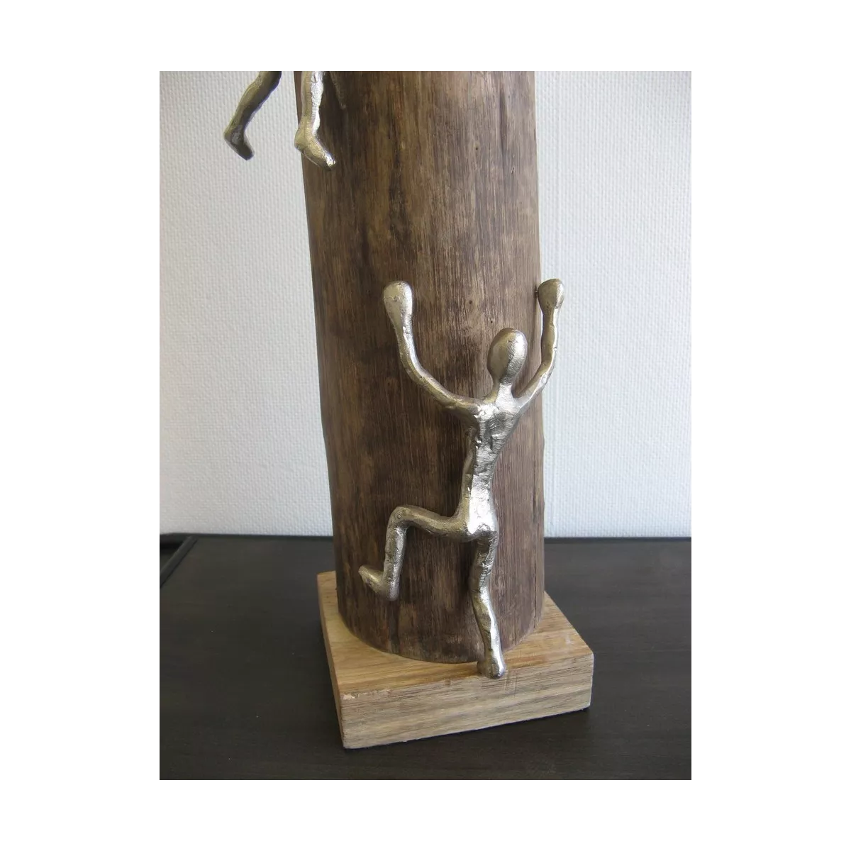 Sculpture 3 grimpeurs