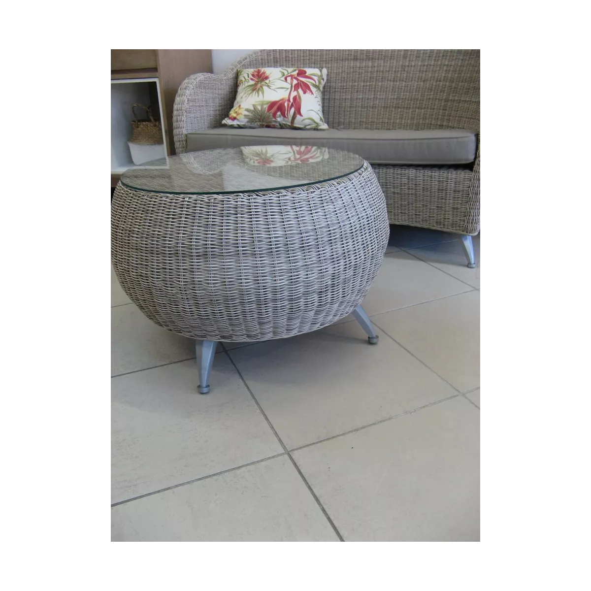 Table Basse Résine Moski Sable