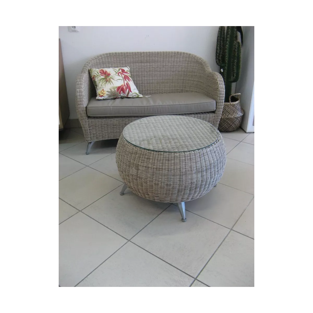 Table Basse Résine Moski Sable
