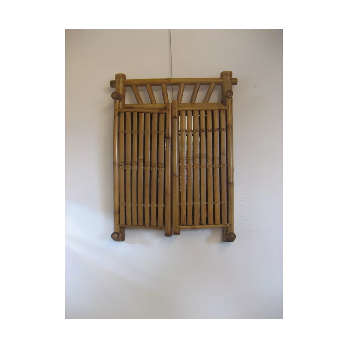 Miroir Bambou Fenetre