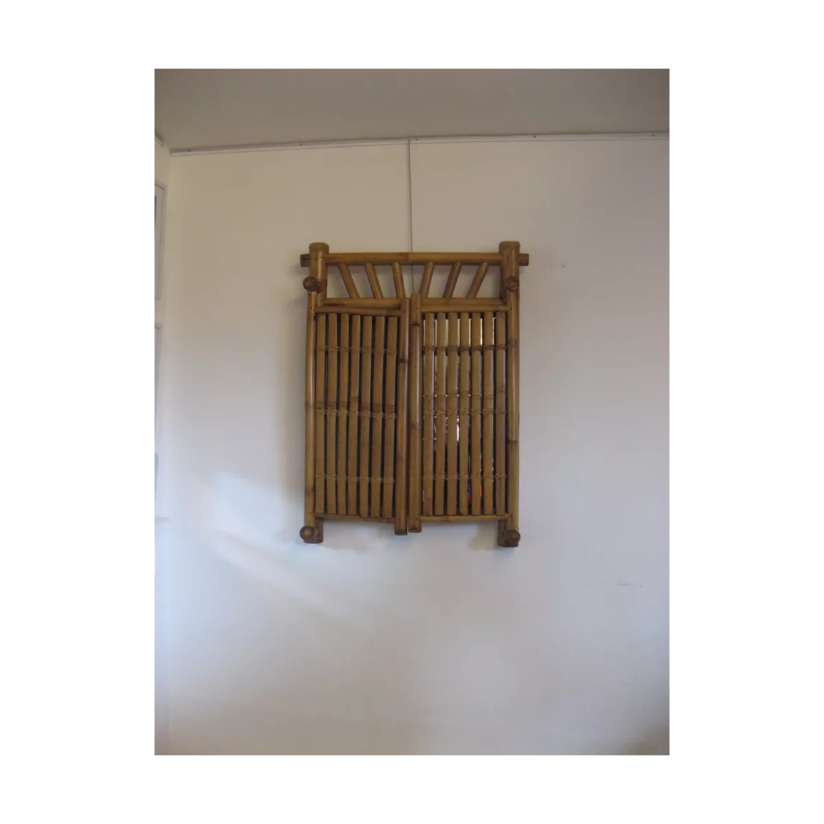 Miroir Bambou Fenetre