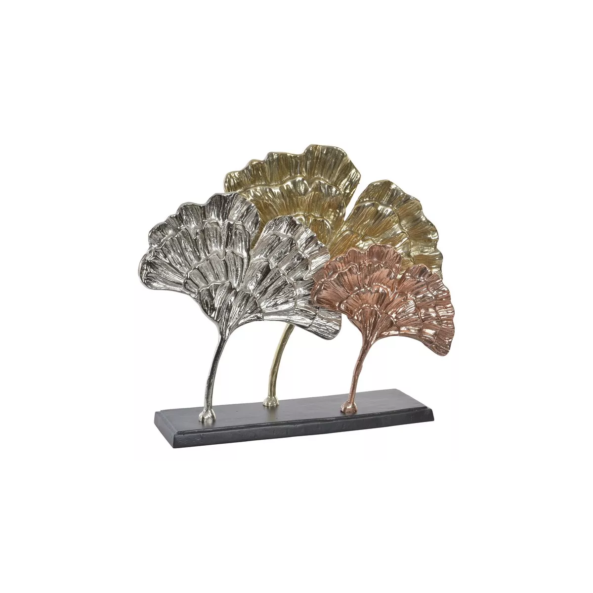 Figurine Aluminium Feuilles Ginkgo
