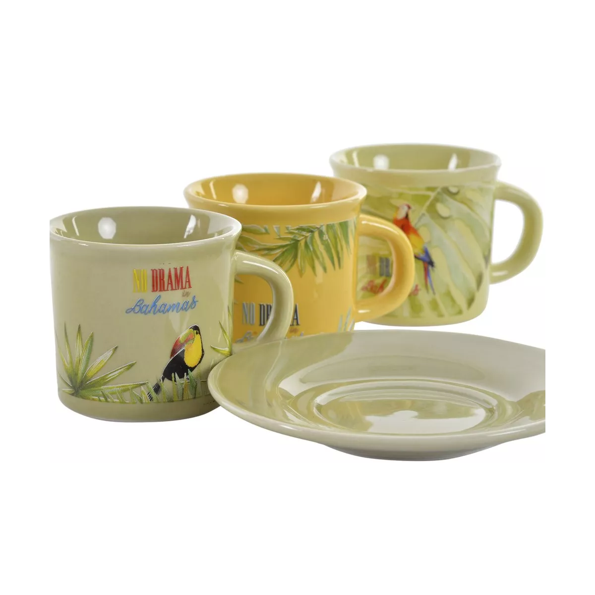 Coffret 6 tasses à café Bahamas