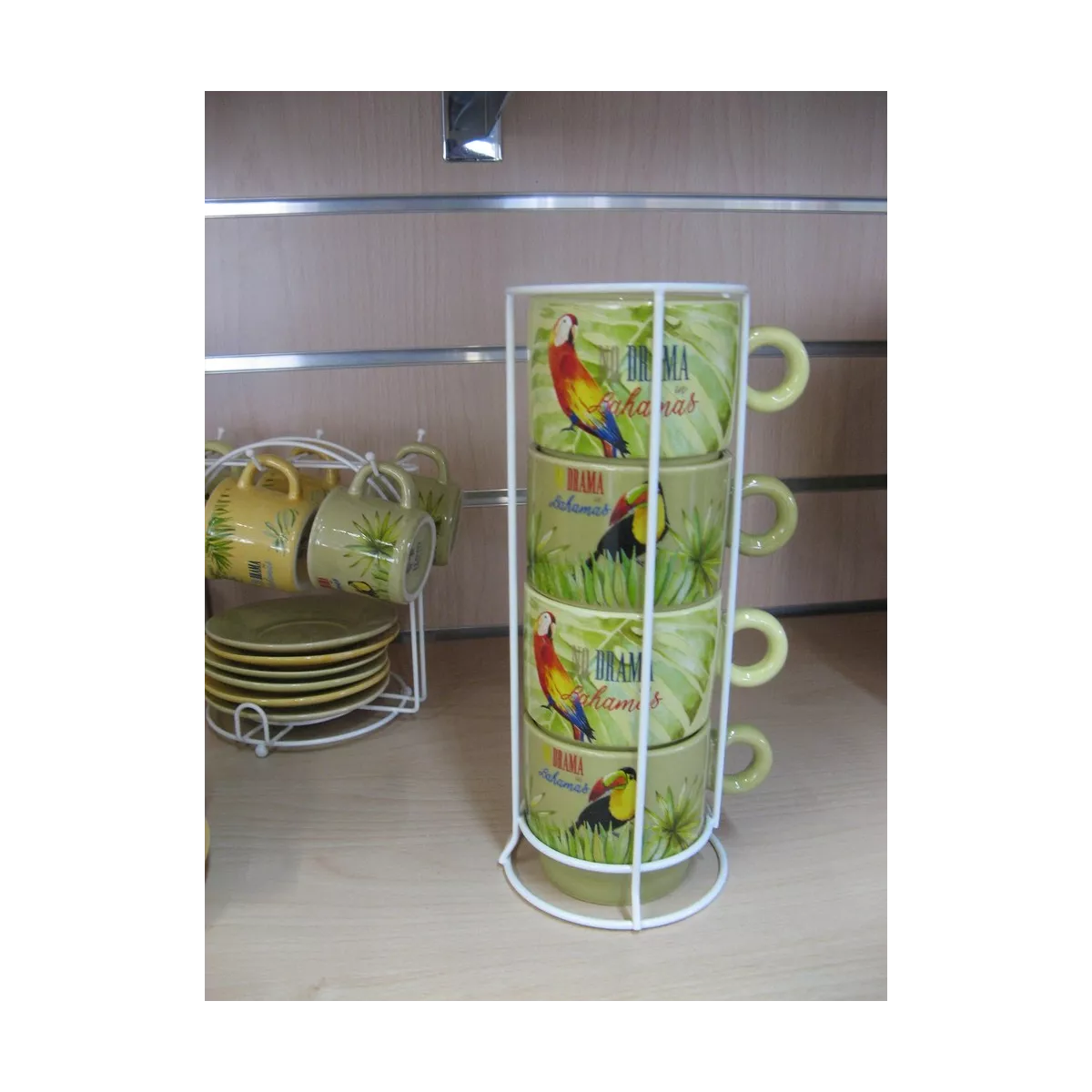 Coffret 6 tasses à café Bahamas