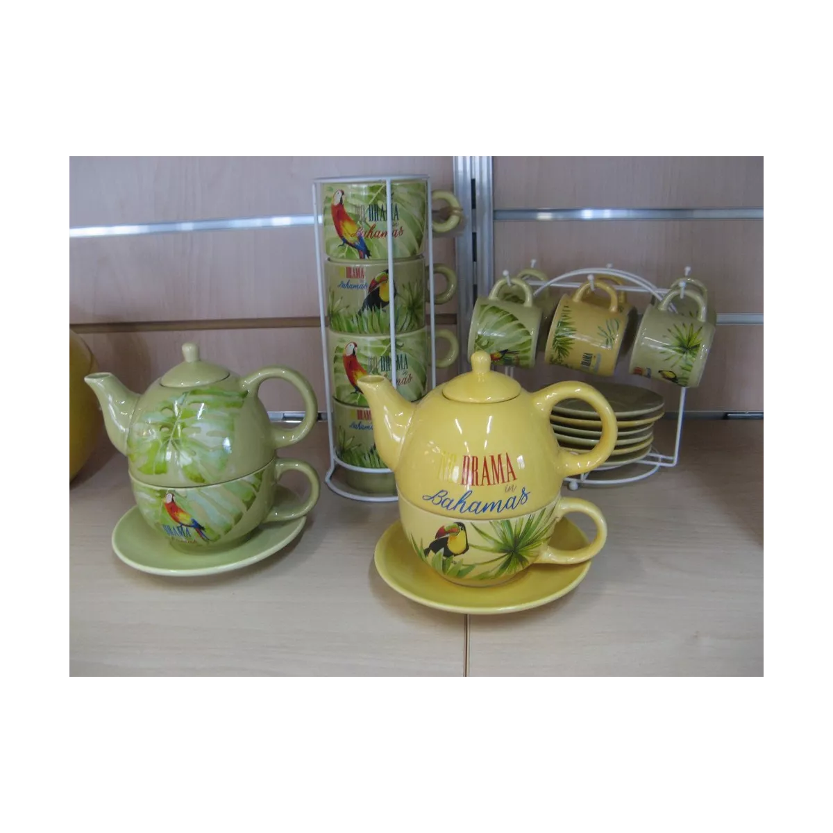 Coffret 6 tasses à café Bahamas
