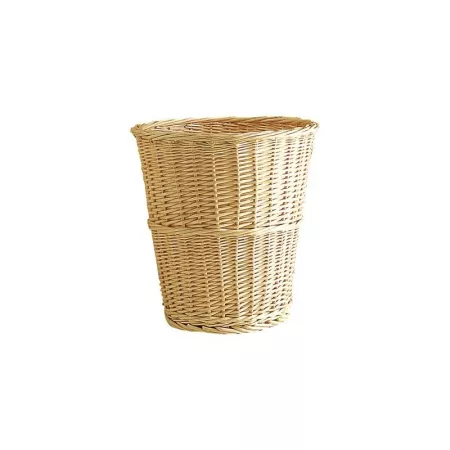 Corbeille Papier Osier Naturel