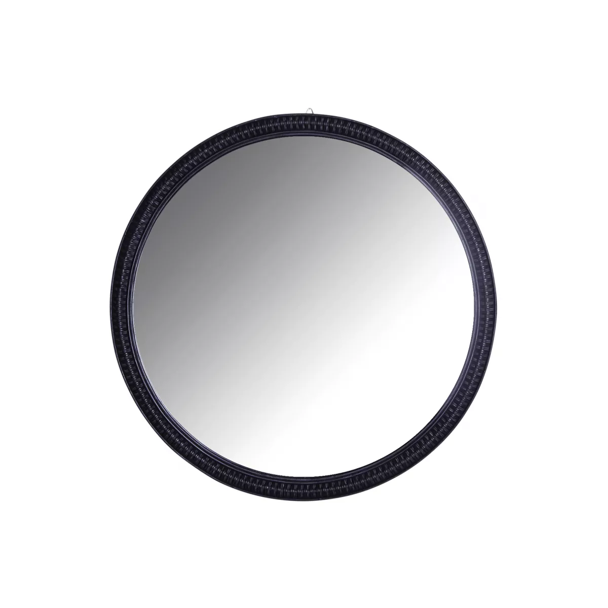 Miroir Rotin Noir 70x70