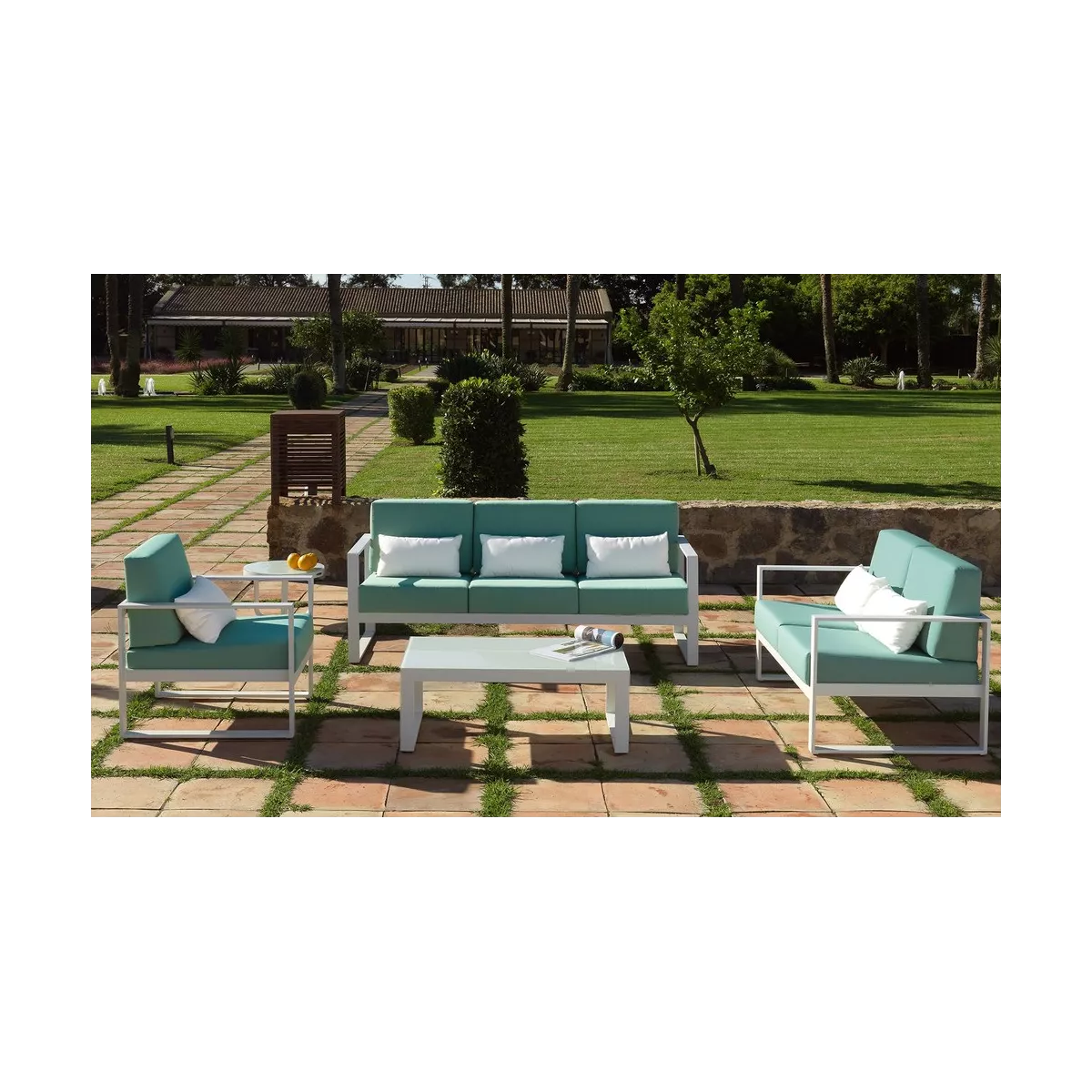 Salon Nerja : Canapé 3 places + 2 Fauteuils