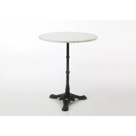 Table Bistrot marbre  Diam 60 cm