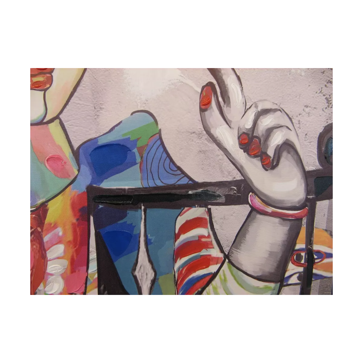 Tableau Picasso Tricôrne 60x60